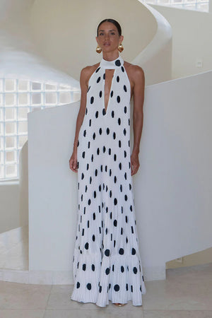 L'idee Liberte Gown | Polka Blanc