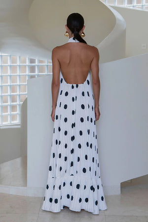 L'idee Liberte Gown | Polka Blanc