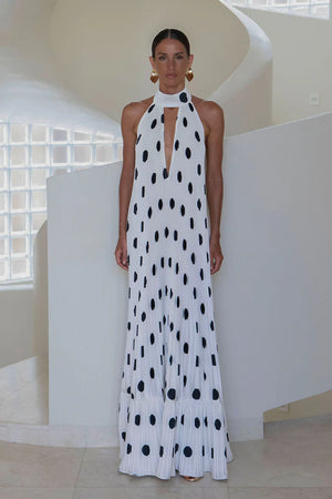 L'idee Liberte Gown | Polka Blanc