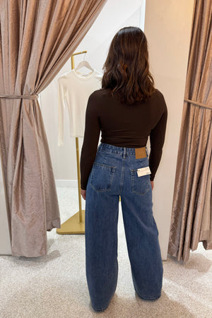 Bayse Brand Nyla Top | Espresso