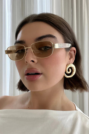 Banbe The Addison | Gold Pearl Tort Beige