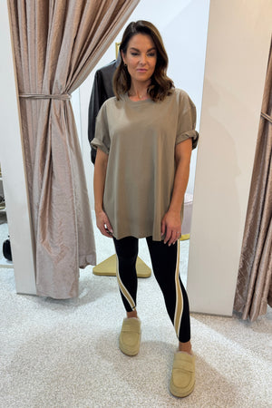 Bayse Brand Jonas Boyfriend Tee | Military