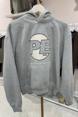P.E Nation Voltage Hoodie | Mid Grey Marle