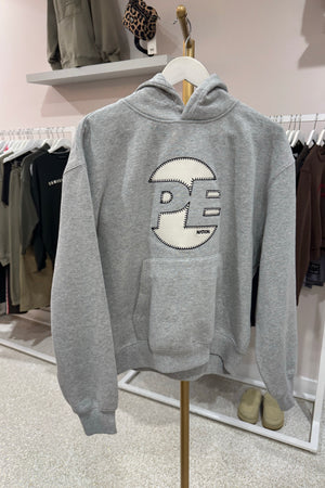 P.E Nation Voltage Hoodie | Mid Grey Marle