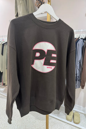 P.E Nation Oversized Sweat | Coffee