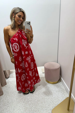 Chosen By Fifi & Annie The Christmas Day Dress | Red