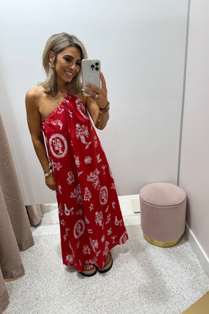 Chosen By Fifi & Annie The Christmas Day Dress | Red