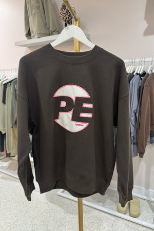 P.E Nation Oversized Sweat | Coffee