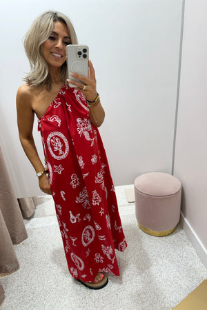 Chosen By Fifi & Annie The Christmas Day Dress | Red