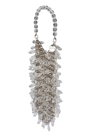 Olga Berg The Florence Chain Mail Bag | Silver