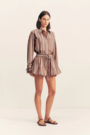 Shona Joy Spencer Short | Cafe Au Lait