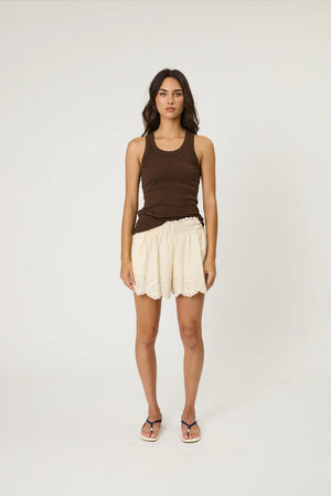 Remain Leilani Shorts | Bone