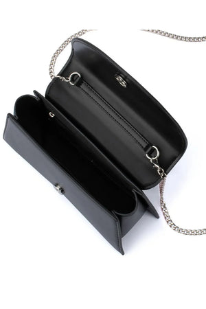 Olga Berg The Gianna Top Handle Clutch | Black