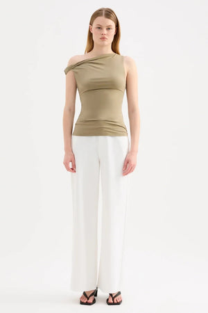 Nude Lucy Chelsea Top | Deep Sage
