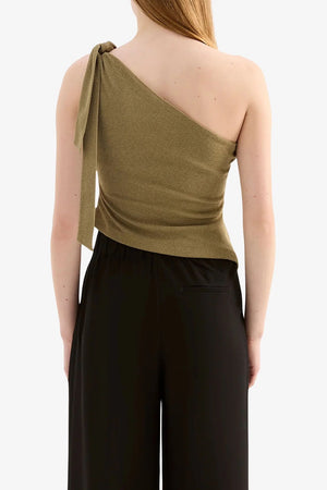 Nude Lucy Fiora Mesh Top | Deep Olive
