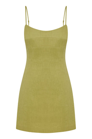 Nude Lucy Carmela Linen Mini Dress | Kiwi
