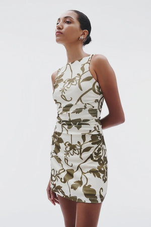 Nude Lucy Dahlia Mesh Mini Dress | Dahlia