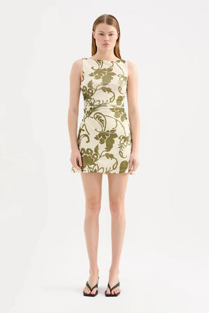 Nude Lucy Dahlia Mesh Mini Dress | Dahlia