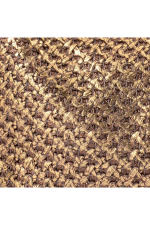 Olga Berg The Eden Woven Hobo Bag | Bronze