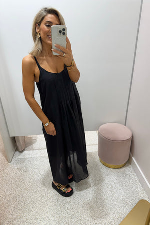 Chosen By Fifi & Annie The Esther Maxi Dress | Black
