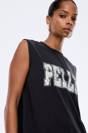 Ena Pelly World Tour Tank Dress | Washed Black