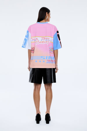 Ena Pelly F1 Hotrod Jersey Tee | Multi