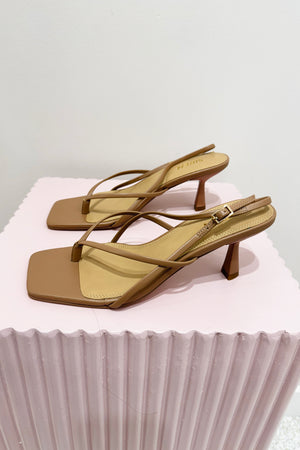 Siren Santorini Strappy Thong | Almond Tan