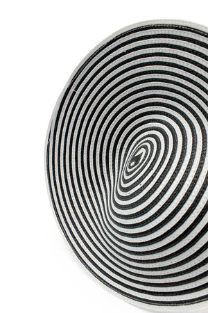 Morgan & Taylor Erika Fascinator | Black / White || BEST SELLER BACK IN STOCK