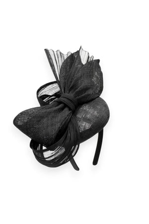 Morgan & Taylor Illiana Fascinator | Black
