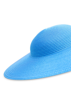 Morgan & Taylor Mini Mona Plate Hat | Ocean Blue