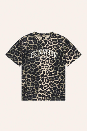 P.E Nation Heritage Tee | Leopard Print