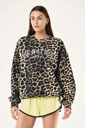 P.E Nation Heritage Sweat | Leopard Print