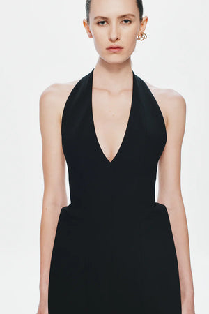 Misha The Delta Suiting Dress | Black