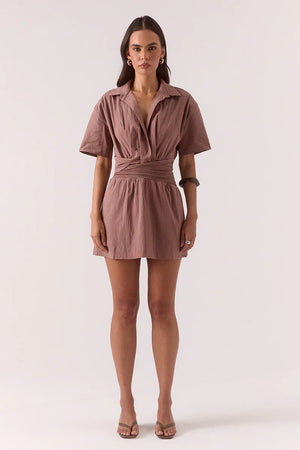 Sovere Studio Atlas Mini Dress | Mocha