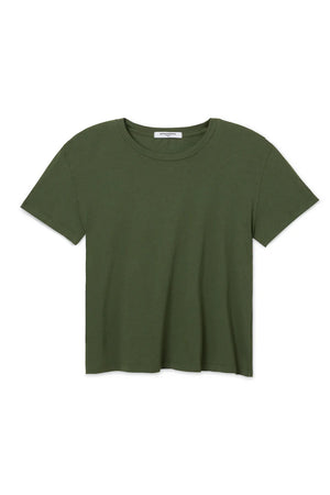 Perfect White Tee Harley Boxy Crew Tee | Fern Green