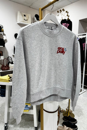 Ena Pelly Sport Studio Sweatshirt | White Marle
