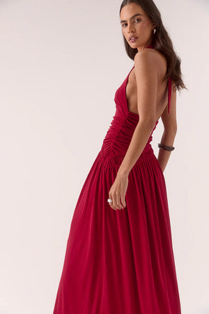 Sovere Studio Alora Maxi Dress | Rasberry