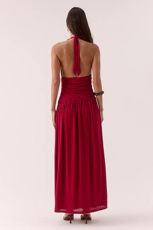Sovere Studio Alora Maxi Dress | Rasberry