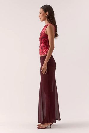 Sovere Studio Florence Top | Raspberry