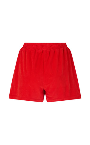 Araminta James Tropiques Terry Short | Apple Red