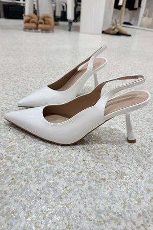 Lana Wilkinson Celeste Pump | White