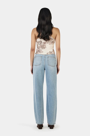 Ownley Megan Tank Rollng Waves | Beige