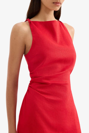 Nude Lucy Lotta Linen Mini Dress | Vermillion