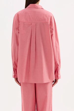 Nude Lucy Anouk Stripe Shirt | Red