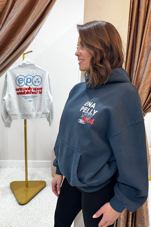 Ena Pelly Script Studio Hoodie | Emerald