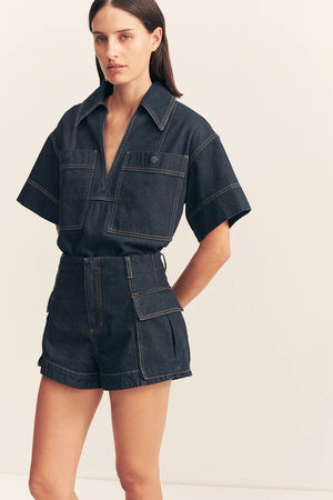 Shona Joy Rita Short | Deep Indigo