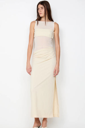 Bec + Bridge Reid Asym Skirt | Vanilla