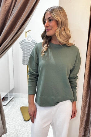 Perfect White Tee Tyler Pullover Sweatshirt | Aloe