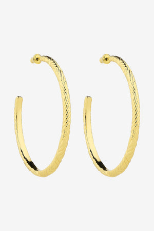 Liberte Indira Hoop Earring | Soft Gold