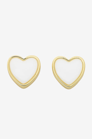 Liberte Myra Heart Stud | Gold